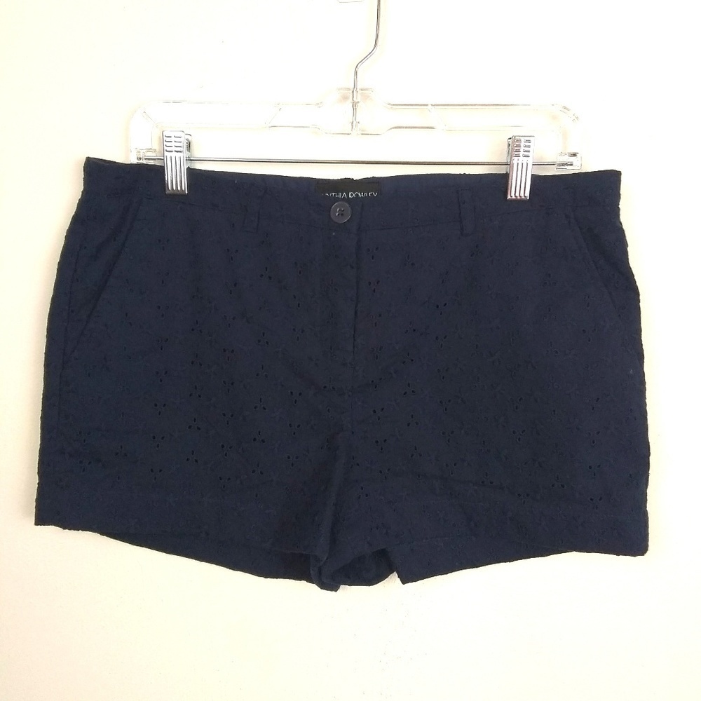 Cynthia Rowley Embroidered Shorts | sz 10